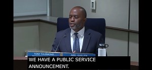 State Superintendent Tony Thurmond spoke this morning at the...