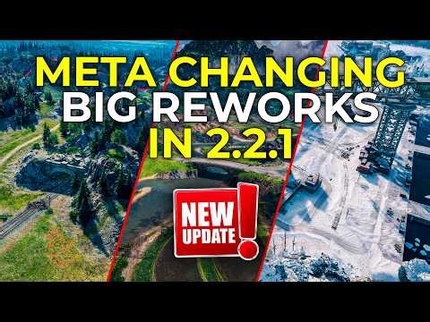 HUGE Map Changes, Like 3 New Maps | World of Tanks 2.2.1