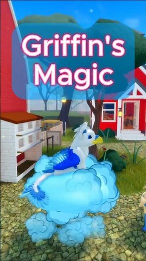 Griffin’s Cloud Magic Journey! 🦅☁️ Feather Family #RobloxShorts #FeatherFamily