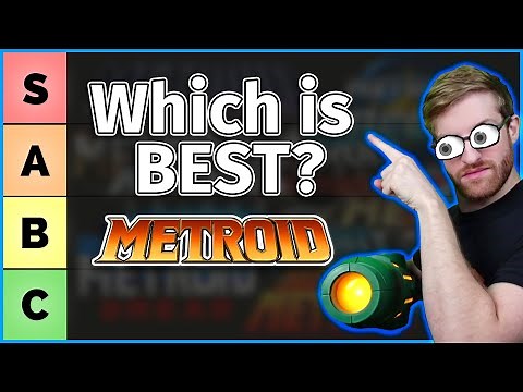 Metroid Tierlist - Every Game Ranked - Only ONE at the Top [Tiers Ordered!]