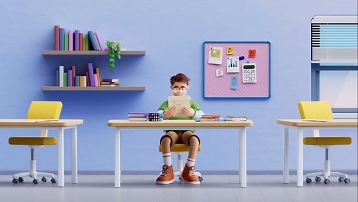 @arcadestudio on Instagram: "Apple Homework Helpers 🍏📚 Great Homework Helpers is a collection of apps geared towards students looking to complete their homework with confidence. We took the original 2D illustration and transformed it into a stylised 3D world with soft lighting and bold colours. #animation #design #3d #character #3danimation #3dmodeling #characterillustration #art #apple"