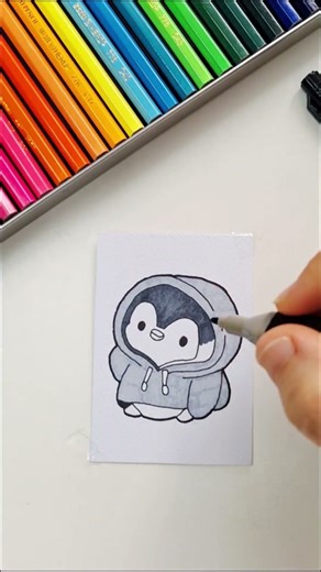 Make Stickers With Me|Step By Step#shorts #art #drawing #diystickers
