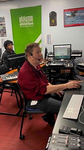 26K views · 320 reactions | Engineer Neal teaching an Advanced Synthesis class in the MIDI Lab! #audioengineering #audioengineer #MIDI #DAW #digital #synthesis #synthesizers #musictech #studio #school #rockvillemd #LFO | Omega Recording Studios | Facebook