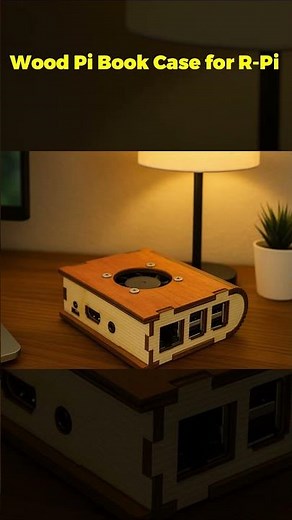 A Wooden Case for your Raspberry Pi