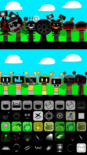 Fun Bot 🟠 1-14 phase 🎮⚡🔥 #incrediboxsprunki #sprunki #shorts #incredibox #gaming #sprunkimod