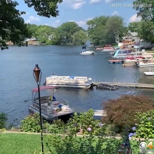84K views · 302 reactions | "What is it?" Video shows an apparent fair weather waterspout battering a boat on Lake Quinsigamond. Meteorologist Sarah Wroblewski explains: https://cbsloc.al/2Zi5t91 | WBZ / CBS News Boston | Facebook