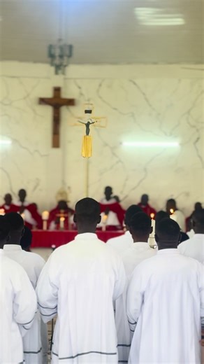 Opening Mass of inter-seminary interaction 🙏@St. Peter's Regional Seminary @ST. VICTOR’S MAJOR SEMINARY @CSM @Living Catholic @✝️✝️THE CHURCH’S BLOGGER ✝️✝️ @Glorious Symphony Ghana 🇬🇭 #catholictiktok #CSM #catholicforsocialmedia