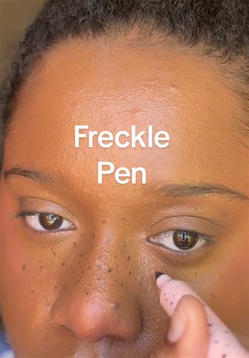 Do you use freckle pen’s? #frecklepen #frecklestutorial #frecklemakeup