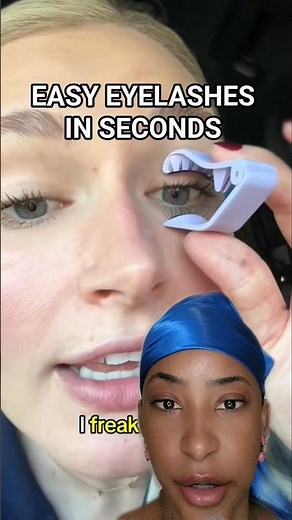 CLIP YOUR EYELASHES ON IN SECONDS
