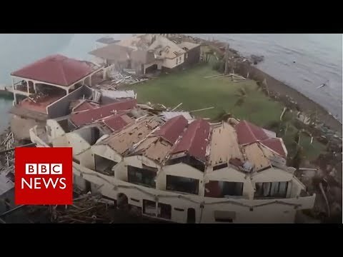 Hurricane Irma: British Virgin Islands devastation - BBC News