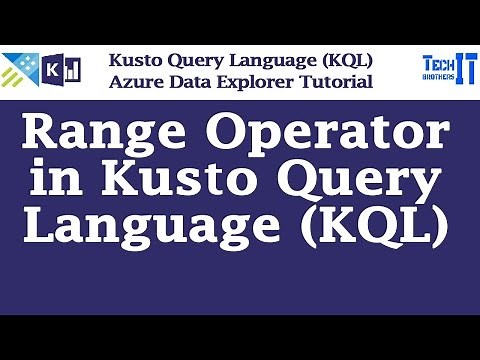 Range Operator in Kusto Query Language | Generate Number Sequence or Date Range in Kusto Query Language