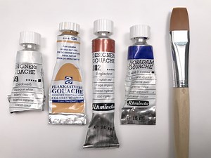 Sketchbook Techniques for Gouache - How To Get Started With Gouache Paint