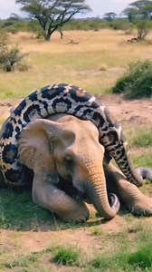 Python bite a neck of elephant 🥲 ________________python _elephant _pythonvselephant _wildanimalsafari _wildatlanticway _wildanimals _wildlifephotos _wildlifeprotection _naturephotography _nature _krugernationalpark _kruger _maasai _discoverearth _discover _netgeo _net _wildlifeplanet _wildlifeofindia _krugernationalpark _nationalgeographic#trending #fypviralシfyp #reels2025 #short #shorts #short #shortst #reelsviral #reelsinstagram #reelschallengereelschallenge | Animal view