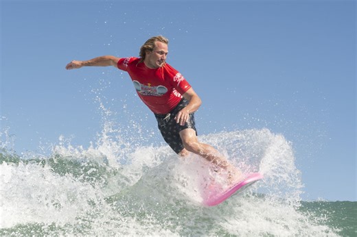 N.J.’s top novelty surfer just pulled off another wild feat, and he’s planning more