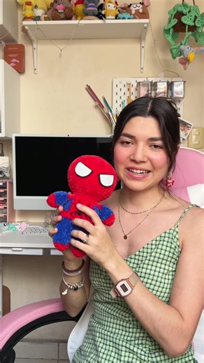 Tutorial de amigurumi: Teje Spider Man con chenille