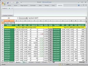 How to download historical data, option chains and reports in TraderXL for TD Ameritrade
