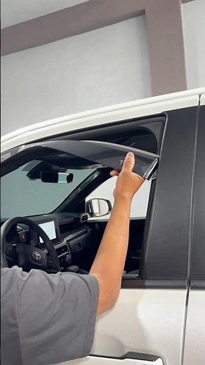 Toyota Tacoma Door Visors Install | Clean Exterior Upgrade