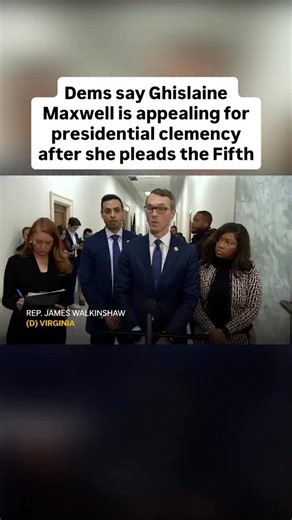 The Hill on Instagram: "House Democrats including Jasmine Crockett and James Walkinshaw say Ghislaine Maxwell, the former girlfriend and close associate of Jeffrey Epstein, is seeking clemency from President Trump. “[Trump] could rule out a pardon for Ghislaine Maxwell, the monster,” Walkinshaw said. “The question for all of us today is why hasn’t he done that and why won’t he do that?” Maxwell refused to answer questions during a deposition with the House Oversight and Government Reform Committ