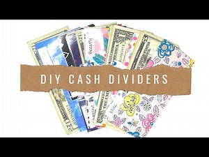 DIY Cash Dividers | Cash Envelope System