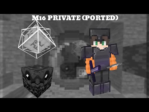M16 Private (MCPE) | Crystal PvP Texture Pack
