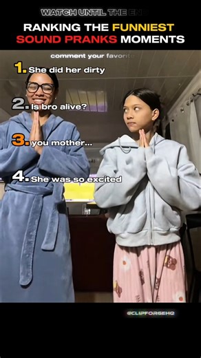 RANKING THE FUNNIEST SOUND PRANKS MOMENTS (I'm crying watching editing this 😭) #funny #shorts