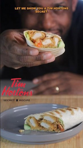 Unlocking Tim Hortons' Secret Recipe: DIY Sweet Chili Chicken Wrap Revealed!