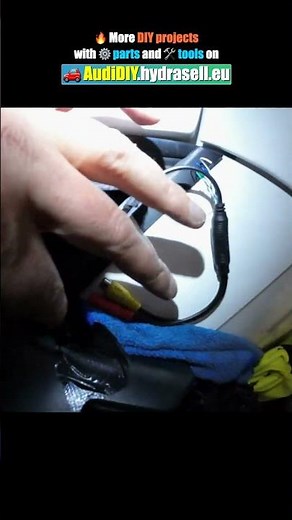 🔄 Budget DIY 360 view Camera Setup for Audi A6 #DIYCarMods #TechHack
