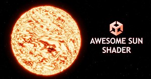 Create Sun or Lava shader using Unity's shader graph