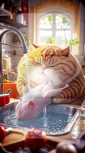 Orange cat #orangecat