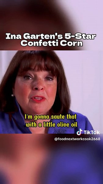 Ina Garten's 5-Star Confetti Corn #InaGarten #BarefootContessa #foodnetwork #food #cooking #foodt