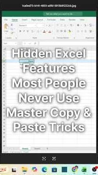 Excel Tricks For Multiple Types of Copy & Paste Options