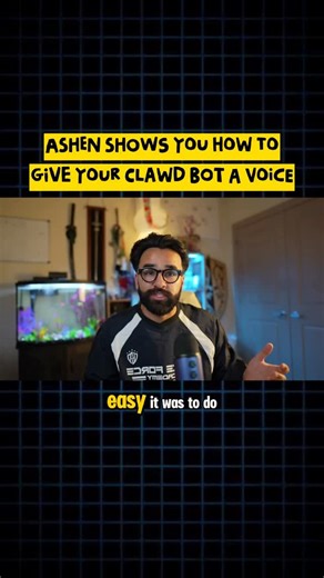 Ashen One Clips on Instagram: "Ashen shows you how to give your Clawd Bot a voice 1. Create your Clawd Bot 2. Install Bland, the calling skill for your bot 3. Give your Clawd Bot a call #clip #ashenclips #clawdbot"