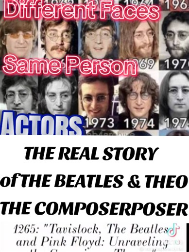 The Beatles were a traveling British Rock music act largely influenced by British Intelligence and Tavistock. Set Musicians would lay the tracks and the Actors would come in lay the vocals expeditiously quickening the pressing of the album for sales. The boys would then come back learn the chords of the songs that already have their discernable vocals on with set musicians providing the bass, drums, guitar & piano composed by Theodore Adorno.The first set of Beatles were Terry,Marc,John & Colin