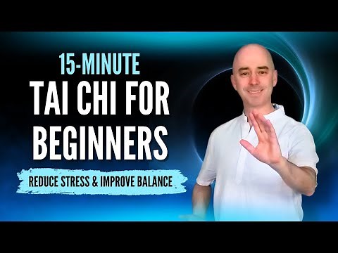 15-Minute Tai Chi for Beginners | Gentle Follow-Along Flow to Reduce Stress & Improve Balance