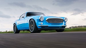 Volvo P1800 Cyan First Drive Review: A Properly Mad Volvo