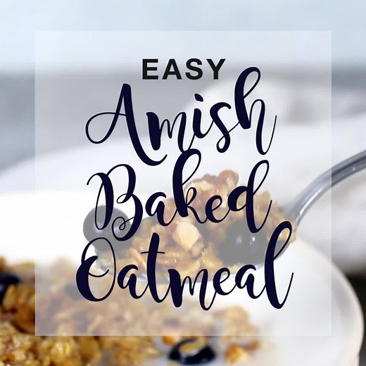12K views · 69 reactions | This easy Amish baked oatmeal is so quick to mix up and can be made the night before to bake the next morning. Hearty and so delicious! GET THE RECIPE: https://www.melskitchencafe.com/easy-amish-baked-oatmeal/ | Mel's Kitchen Cafe | Facebook