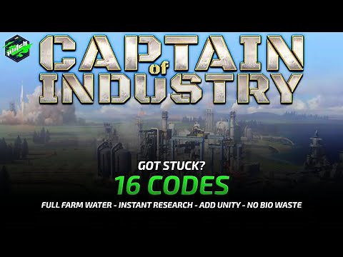 CAPTAIN OF INDUSTRY Cheats: Add Unity, Instant Research, No Air Pollution, ... | Trainer by PLITCH