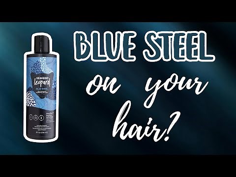 Strawberry Leopard BLUE STEEL | Hair Swatches