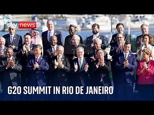 World leaders continue talks at G20 Summit in Rio de Janeiro