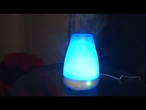 URPOWER 2nd Version Essential Oil Diffuser - Review & Demo!