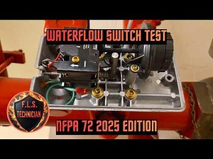 Federal WFV-RS | How to test a Waterflow Switch | NFPA 72 2025 Edition