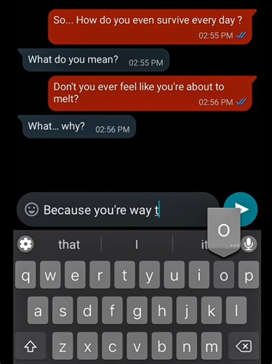 He Didn’t Just Flirt He Made Her Feel Special ❤️ #lovestory #pickupline #chatstory #crush