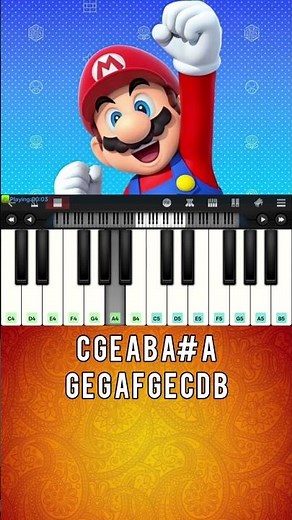 Mario Theme Song | Piano Tutorial