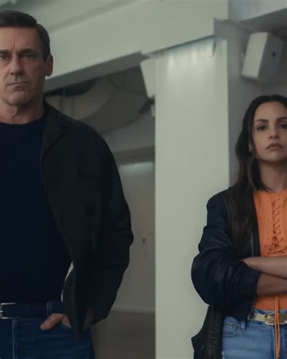 Aimee Carrero on Instagram: "Little clip of Episode 5 🎨🔫⁣ #YourFriendsandNeighbors ⁣ ⁣ @appletv⁣"