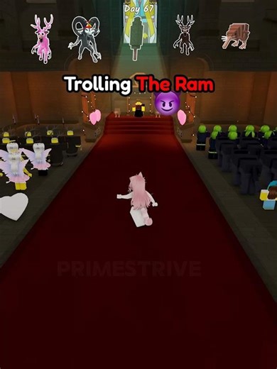 Trolling the Ram #roblox #99nightintheforest #usa #robloxedit