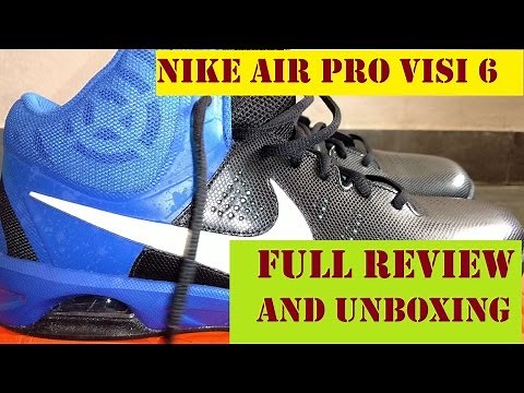 NIKE Air Pro ViSi 6! Basketball shoes!! Unboxing and FULL REVIEW!!!