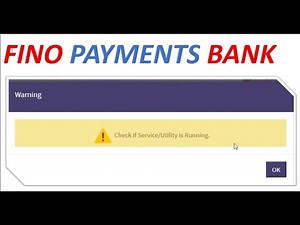 Fino check if morpho service / utility is running