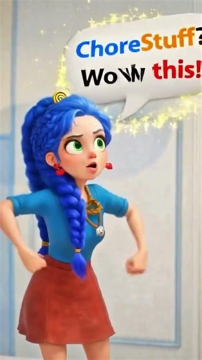 Chores or Stuff? The Visual Fix. 🖼️ #chores #learnenglish #animation #stuff#disney #cartoon #movie