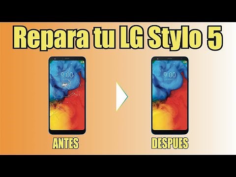 Como Cambiar La Pantalla De Un LG Stylo 5 Cristal y Pantalla LCD