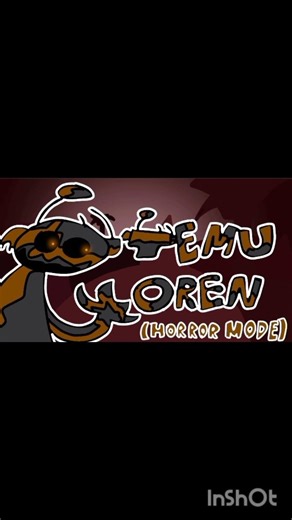 temu Oren (horror mode animated) ‪@beeswimsimulator‬ #animation #flipaclip #sprunki #oren #shorts